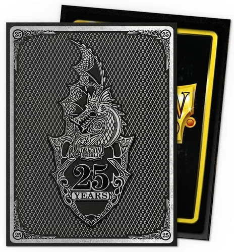 Vista 3 de Dragon Shield Fundas de arte mate 25 aniversario 100 CT - Fundas TCG suaves y resistentes Compatible con Pokemon, One Piece & Magic the