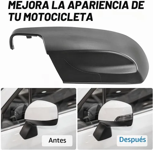 Vista 6 de FSFY - Cubierta inferior del espejo con clip lateral izquierdo para Subaru Crosstrek 2013-2014