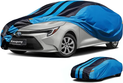 Vista 23 de Kaugung Funda impermeable para automóvil BMW Serie 3 (1999-2025), cubierta exterior completa para automóviles, ligera, resistente al sol, UV