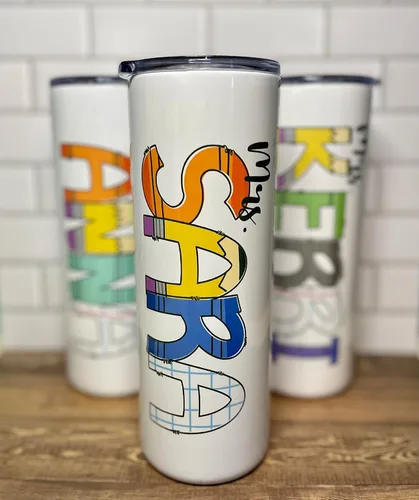 Vista 6 de Vaso personalizado para profesores, apreciación para maestros preescolares, regalo virtual para profesores, regalo de San Valentín, regalo