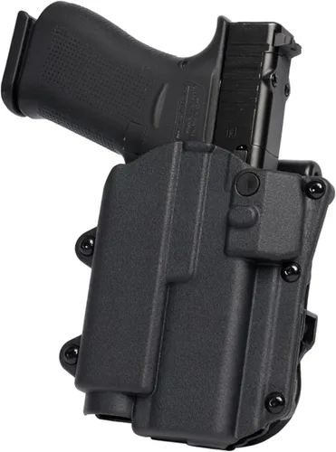 Vista 14 de Alien Gear Rapid Force - Funda OWB de nivel 2 – Deslizador de cinturón de bloqueo – Mano derecha – Compatible con modelos Sig Sauer y Glock – Sin
