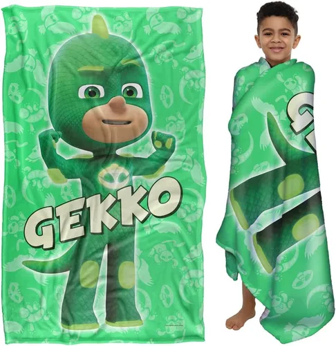 Vista 9 de LOGOVISION PJ Masks - Manta de personaje Catboy para niños, manta sedosa al tacto, 36 x 58 pulgadas