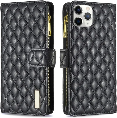 Vista 7 de Asuwish Funda de teléfono para iPhone 11 Pro Max 6.5 con protector de pantalla de vidrio templado y tarjetero de cuero con tapa para tarjetas