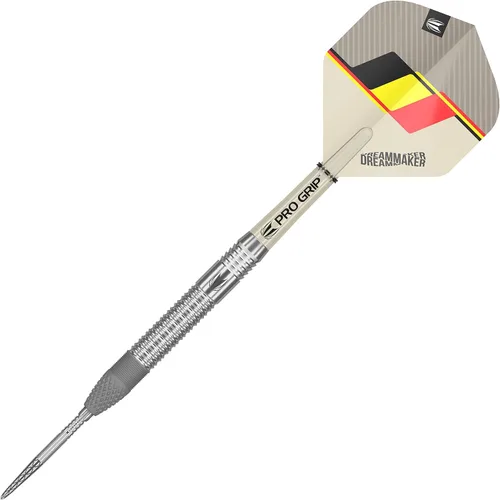 Vista 4 de Target Darts Dimitri Van den Bergh Dream Maker G1 - Juego de dardos con punta de acero (90% tungsteno)