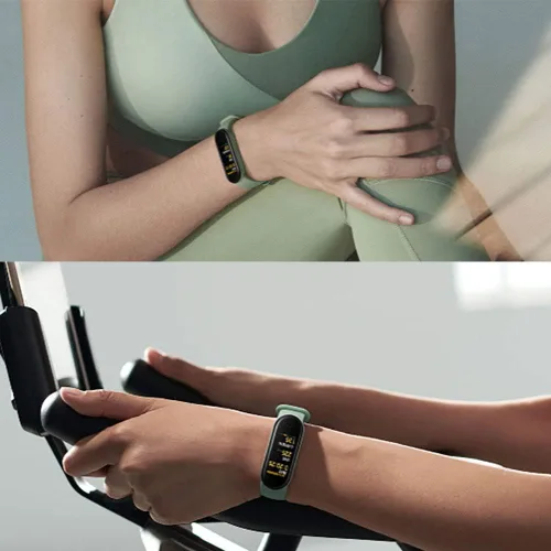 Vista 7 de Yuuol - Correas de repuesto compatibles con Xiaomi Mi Band 6 BandXiaomi Mi Band 5 BandAmazfit Band 5, pulseras de silicona suave, correa deportiva