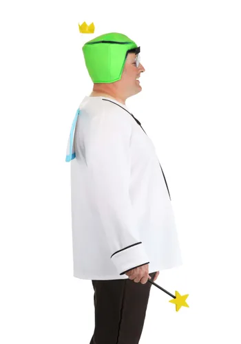 Vista 4 de Disfraz Plus Size de Cosmo de The Fairly OddParents para Hombre Multicolor