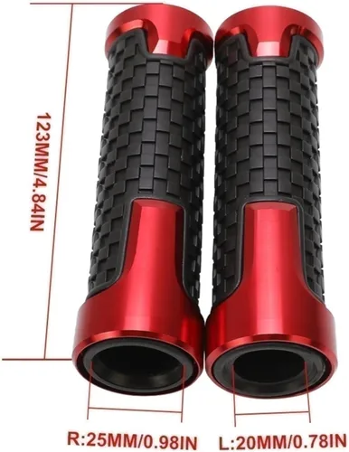 Vista 4 de Empuñadura de motocicleta MT-10 SP 7/8 pulgadas 0.866 in para manillar de carreras para Y&AMAHA MT10SP MT10 MT09 MT07 2017 2018 2019 2020 2021 Negro