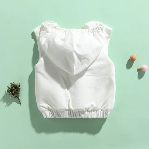 Vista 4 de Conjunto de disfraz de calabaza sin mangas para bebés y niñas