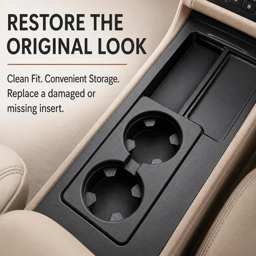Vista 8 de 19154712 Soporte para taza de consola central compatible con Chevy y GMC