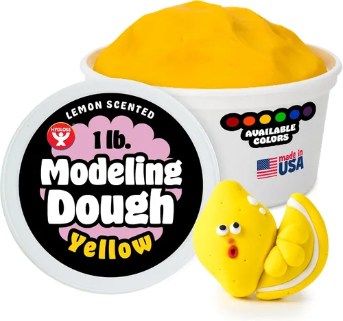 Vista 16 de Hygloss Masa de Modelado para Jugar para Niños – Masa Sensorial Segura y No Tóxica para Artes y Manualidades – Tubo de 1 lb – Arcilla de Jugar