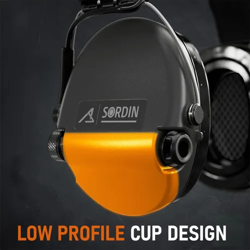 Vista 7 de Sordin ACE Schakal Electronic Capsule Hearing Protectors - for Hunting & Shooting Sports