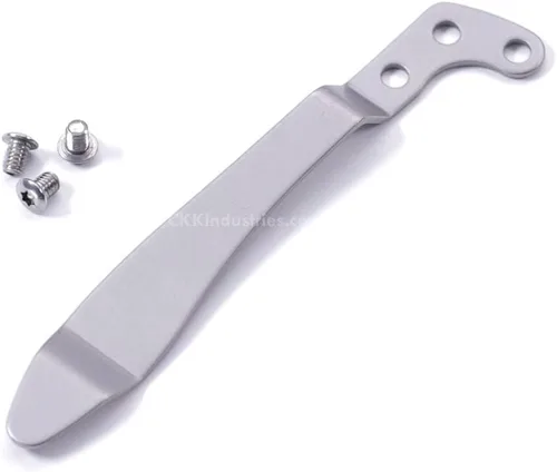 Vista 15 de EZSMITH (Modelo 1 Pinza de bolsillo universal - (Acabado táctico negro) - Pinza de bolsillo de repuesto para cuchillos plegables, teléfonos Modelo 1