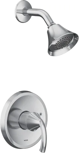 Vista 5 de Moen UT2742EPBN Glyde M-CORE 2-Series - Kit de molduras de ducha con 1 mango, requiere válvula, níquel cepillado