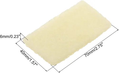 Vista 2 de PATIKIL Borrador de residuos de 2.756 x 1.575 x 0.236 in, paquete de 3 unidades de removedor de adhesivo rectangular, herramienta de limpieza