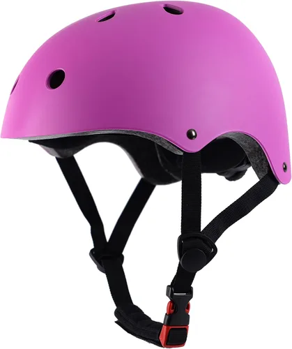 Vista 18 de Casco de bicicleta para niños pequeños, 2 tamaños ajustables, para niños y niñas, multideporte, ajustable, para scooter, bicicleta, monopatín