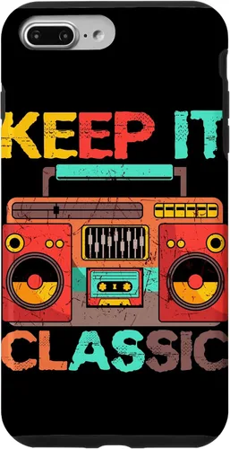 Vista 12 de Keep It Classic Radio 80s 90s Retro Vintage Cassette Player Funda para iPhone 17