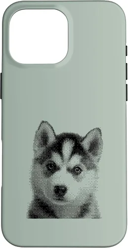 Vista 19 de Chic Husky Puppy for Dog Mom and Paw Parents Case for iPhone 16