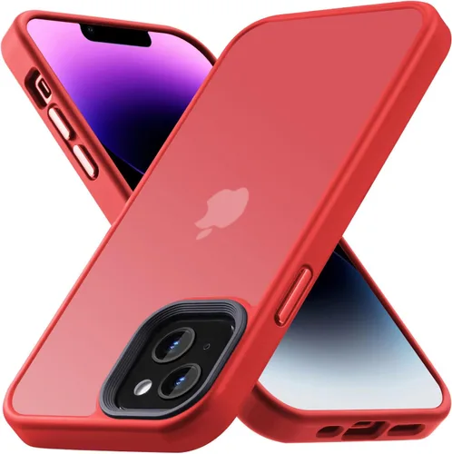 Vista 10 de Yriklso Funda para iPhone 13/iPhone14, compatible con MagSafe, a prueba de golpes, magnética 13, protección contra caídas de grado militar, funda
