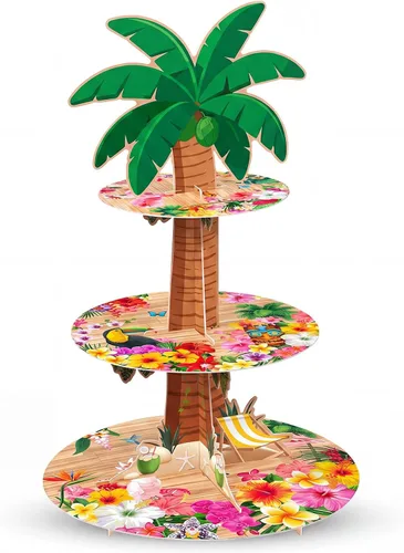 Vista 16 de Zopeal Soporte para Cupcakes de Béisbol Decoraciones de Fiesta de 3 Niveles Soporte para Cupcakes de Postre de Béisbol Exhibidores de Mesa