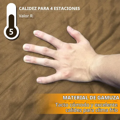 Vista 3 de WILD FUN Colchoneta de dormir doble, colchón de campamento de 2 pulgadas para 2 personas con almohada, almohadilla de campamento autoinflable