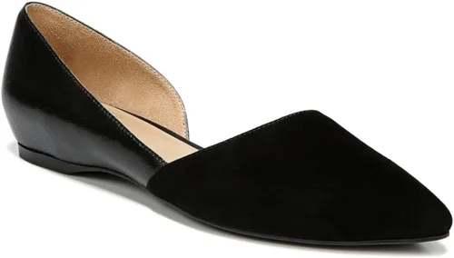 Vista 2 de Naturalizer Samantha - Zapato plano para mujer, Negro, 7.5 ancho