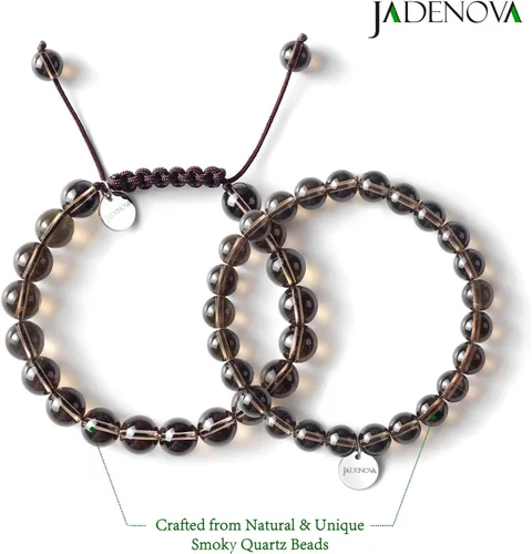 Vista 2 de Brazalete de piedras de yoga para parejas