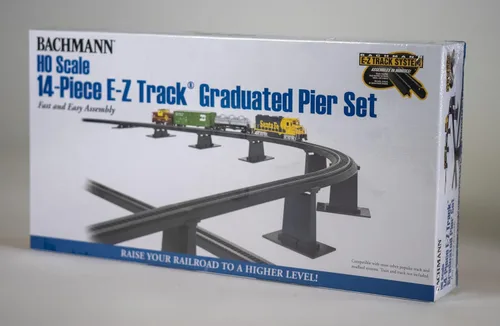 Vista 4 de Bachmann 14 piezas E-Z Track Garantizado set de muelle.