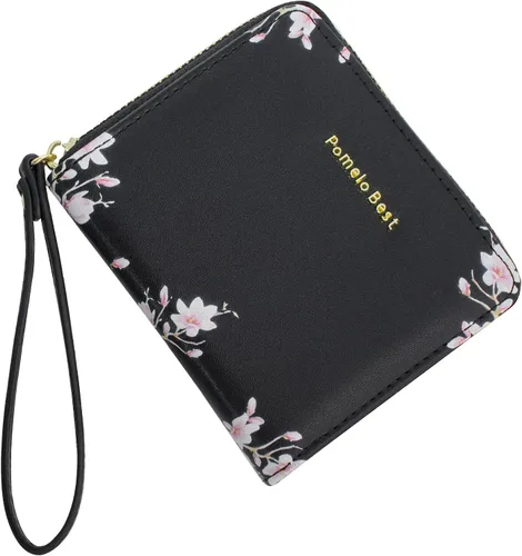 Vista 8 de Pomelo Best Cartera pequeña para mujer de cuero con bloqueo RFID 2025