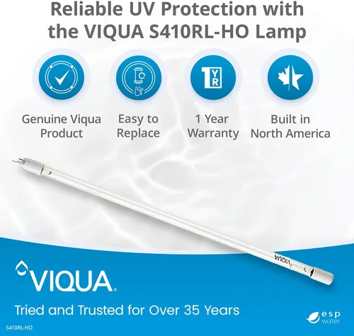 Vista 2 de Viqua S410RL-HO Reemplazo UV Lámpara VH410 Sistema