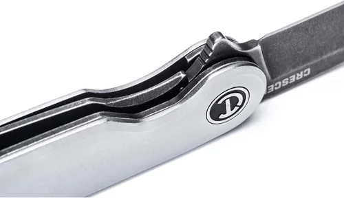 Vista 4 de Crescent Cuchillo de bolsillo de 3-1/4 pulgadas con hoja de punta caída y mango de aluminio - CPK325A
