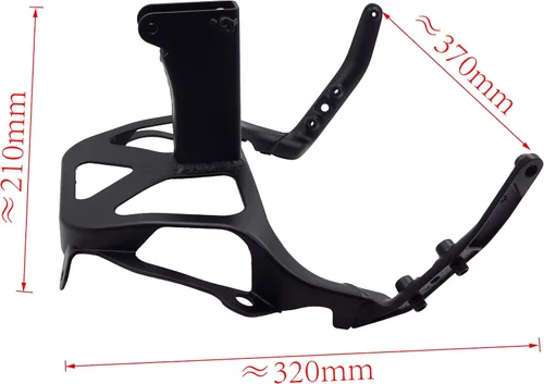 Vista 6 de HONGK - Soporte de carenado negro para motocicleta compatible con Suzuk GSXR 600 2001-2003/Suzuk GSXR 750 2000-2003/Suzuk GSXR 1000 2001-2002