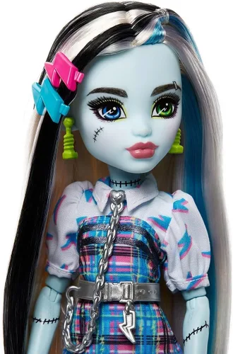 Vista 2 de Monster High Muñeca Frankie's Day Out, MTHKY73, rosa
