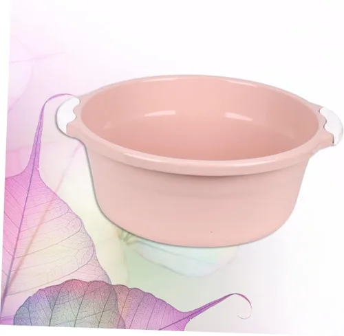 Vista 9 de Zerodeko Cubo de la tina 2 unids Cuenca de plástico Chic Moda Elegante Hogar Simple Lavabo de plástico Lavabo de plástico Lavabo de pie Lavabo