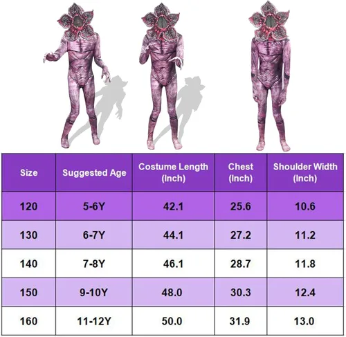 Vista 5 de Costume for Kids Halloween Flower Monster Outfits Jumpsuit 5-12Y