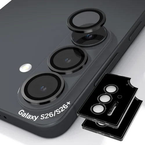 Vista 15 de Orzero Protector de lente de cámara compatible con Samsung Galaxy S25, bandeja de instalación de un solo paso, cubierta de vidrio con anillo