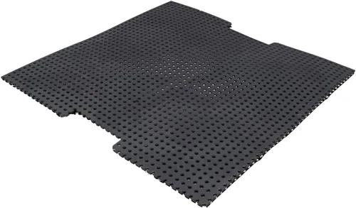 Vista 6 de Blue Sky Outdoor Living Fogata cuadrada de acero sin humo para patio, recogedor de cenizas extraíble, color negro