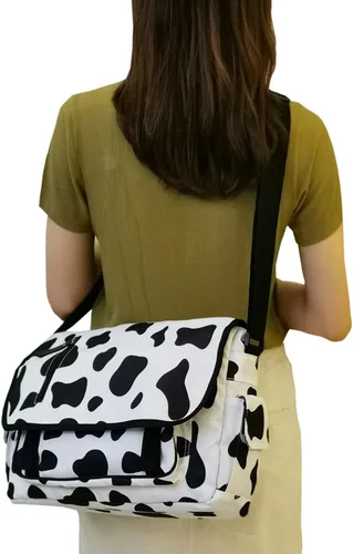 Vista 2 de Vanlison Bolso de mensajero de anime, bolso de hombro, bolso de mano Bolsa de libro