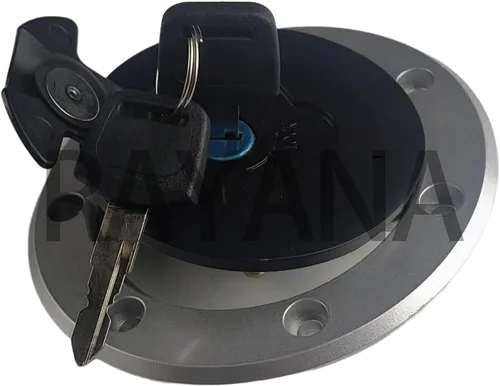 Vista 6 de RAYANA Tapa de Cubierta de Tanque de Combustible con Llave de Bloqueo Compatible para Kawasaki Ninja ZX6R ZX7R ZX9R ZX11 Ninja 250R 500R EX250 EX400