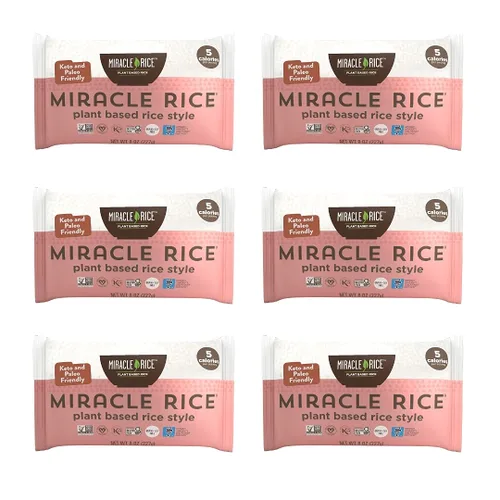 Vista 7 de Miracle Noodle Angel Hair Pasta, 7 onzas (paquete de 10), fideos Shirataki Konjac a base de plantas, 5 calorías, 0.04 oz de carbohidratos netos por