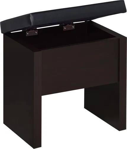 Vista 10 de Tocador contemporáneo Coaster Home Furnishings, Madera, Capuccino