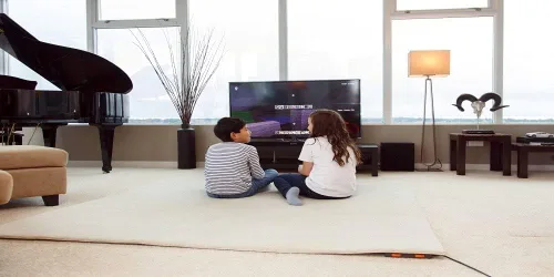Vista 6 de Hot Carpet Woo Warmer Alfombra Bajo Alfombra Calentador de Suelo Radiante Estera Eléctrica Alfombra Eléctrica Alfombra de Área Eléctrica Calentada