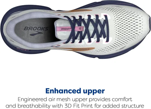 Vista 4 de Brooks Ghost 15 Neutral - Zapatos deportivos de correr para mujer