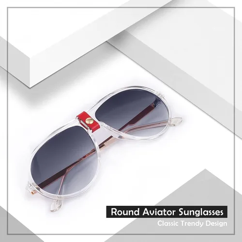 Vista 7 de FEISEDY Gafas de sol clásicas retro estilo piloto para mujeres y hombres, diseño de metal, vintage, de los años 70, gafas de sol redondas B4048