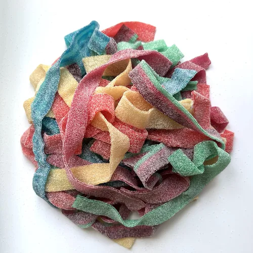 Vista 8 de Dulces de gomita ácida SweetGlob (1 libra, mango ácido)