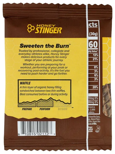 Vista 2 de Honey Stinger Waffle Chocolate, 1.06 onzas (paquete de 16)
