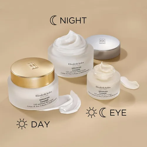 Vista 12 de Elizabeth Arden Advanced Ceramide Lift and Firm Eye Cream, fórmula hidratante para reducir arrugas debajo de los ojos, hinchazón y patas de gallo