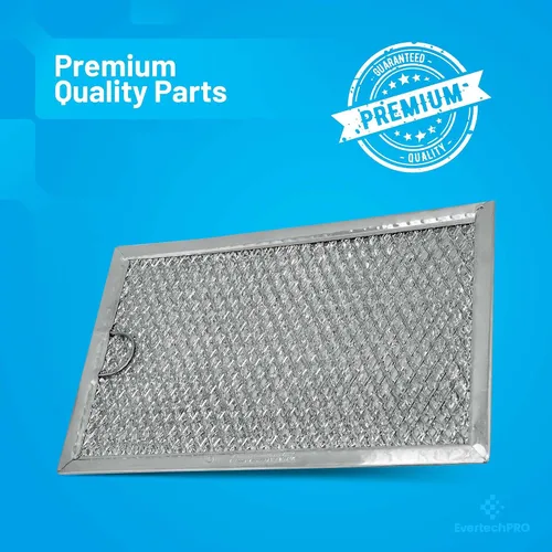 Vista 2 de EvertechPRO WB06X10309 - Juego de 2 filtros de grasa de repuesto para microondas GE 910457 AH228019 EA228019 PS228019