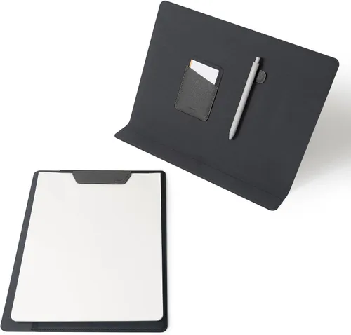 Vista 8 de LHiDS Folio Lite 2.0 con soporte, currículum de cartera de negocios, 3 en 1 con accesorios magnéticos, funciona como cubierta de cuaderno