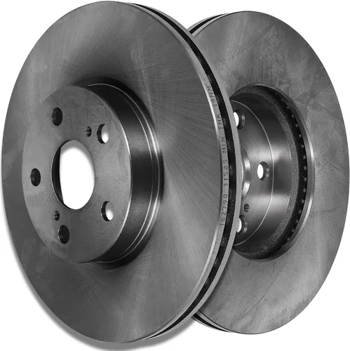 Vista 34 de SCITOO Rotores de freno traseros, 2 kits de frenos para Acura Integra 1990-2001, Honda Civic 1992-1995 1999-2000, para Civic del Sol 1993-1997, CRX