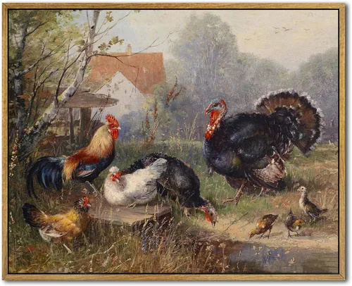 Vista 40 de Arte de pared de mujer victoriana, clásico ecléctico antiguo, impresiones divertidas de cerdo, lienzo retro surrealista, arte de pared de animales